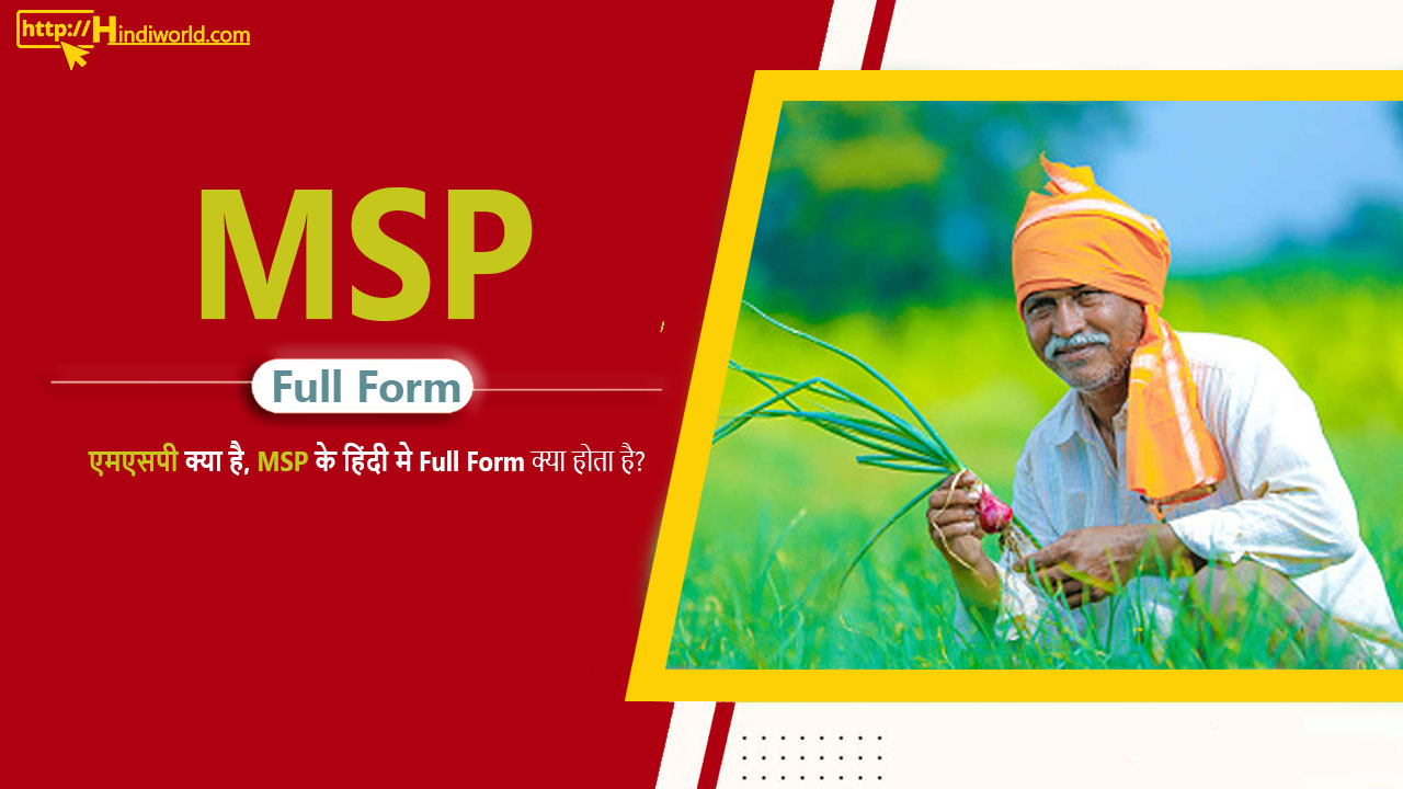 MSP Full Form in hindi